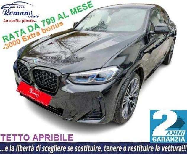 NEW BMW X4 xDrive30d 48V MsportTETTO APRIBILE