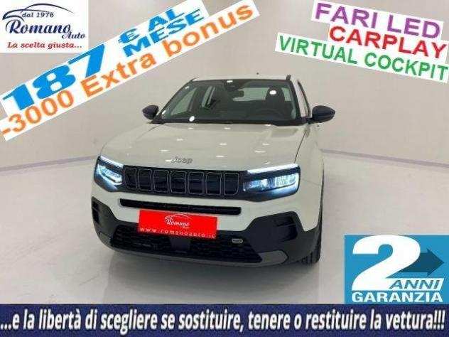 NEW JEEP Avenger Longitude 1.2 GSE 100cv Pronta Consegna KM0