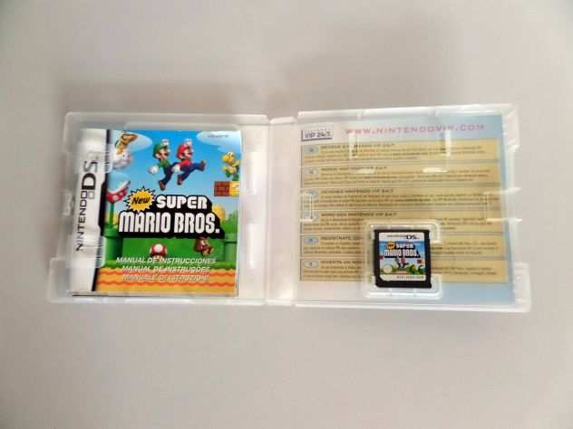 New Super Mario Bros, Gioco Nintendo DS (completo)
