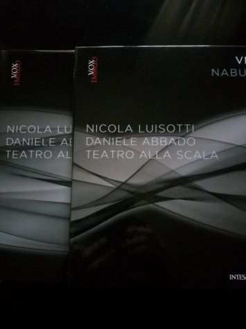 Nicola Luisotti, Daniele Abbado Verdi. Nabucco 2voll. - Intesa San Paolo, 2014