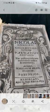 Nicolai Nomeseii charmensis lotharingi Parnassus poeticus.