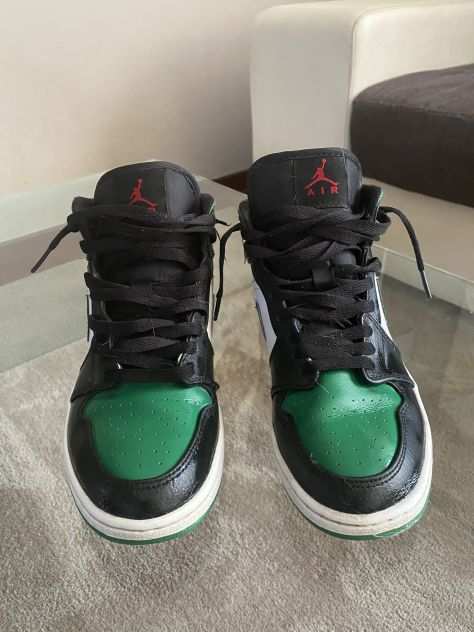Nike Air Jordan 1 Mid Green Toe N.40