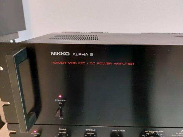 Nikko - ALPHA 3 - Amplificatore di potenza a stato solido
