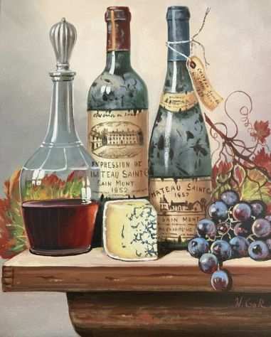 nikolay gorovoy french taste2022 olio su tela41x33