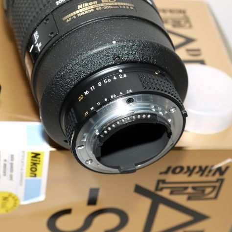 Nikon AF-S ED Nikkor 80200 f2,8 D Sistema Silent wave