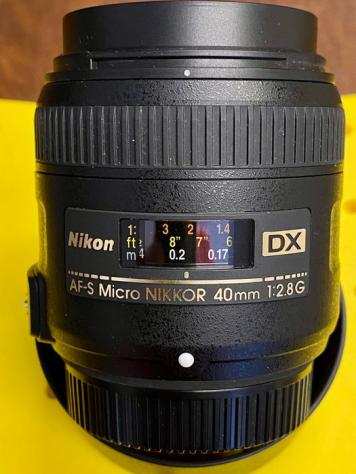 Nikon AF-S Micro Nikkor 40mm f 2,8G DX Pari al Nuovo