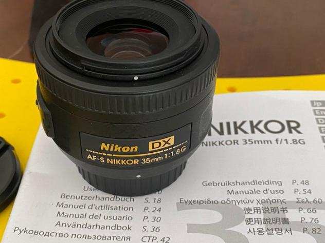 Nikon AF-S Nikkor 35mm f 1,8G come nuovo