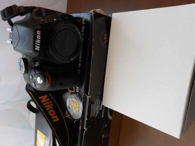 Nikon d3300- fujifilm s5000 reflex digital nuova