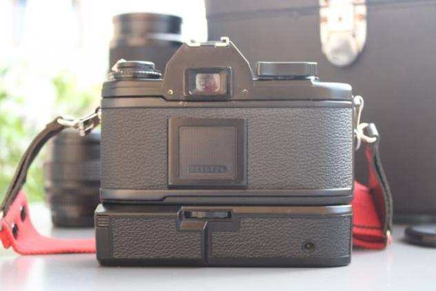 Nikon EM  MD-E  1,850mm  Kaleinar 5N 2.8100  Sigma 70-150mm  Acc