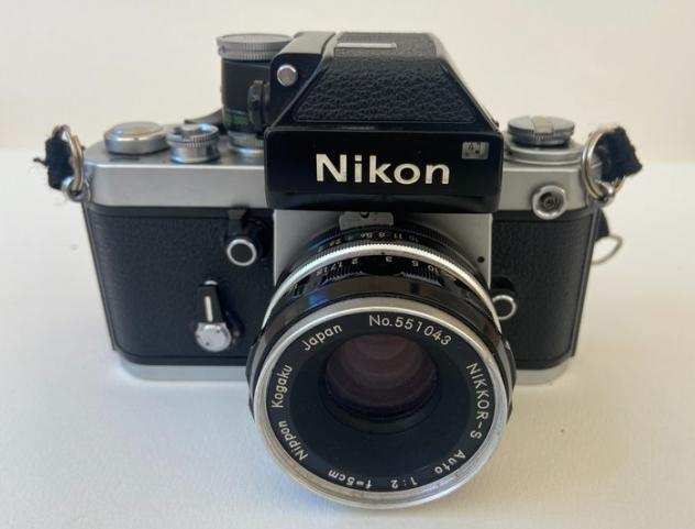 Nikon F2 Photomic DP - 1  Nikkor - S Auto - 12 - 5cm Nippon Kogaku  Fotocamera reflex a obiettivo singolo (SLR)
