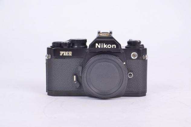 Nikon FM2N fotocamera Black prego leggere