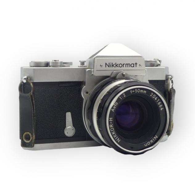 Nikon Nikkormat N - FT 4331627 con Obiettivo Nikkor-H Auto 12 f50 mm e 3 Filtri