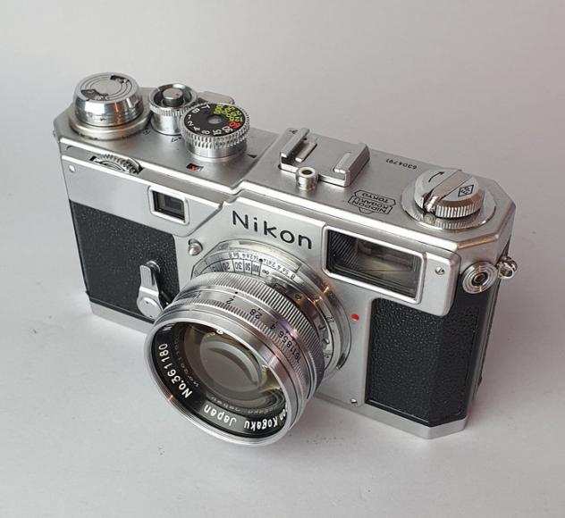 Nikon, Nippon Kgaku S3  Nikkor SC F1.4 5cm Fotocamera a telemetro