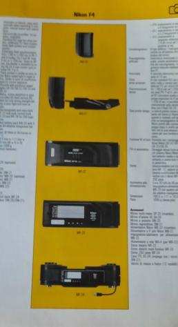 Nikon Product Guide  Catalogo Generale 198990 Fotocamera analogica