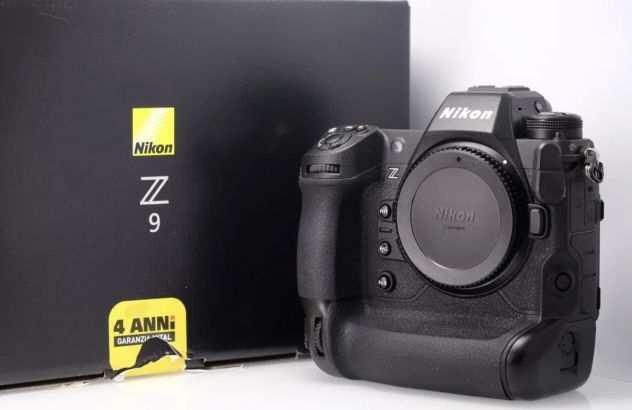 Nikon Z9 usata pochissimo