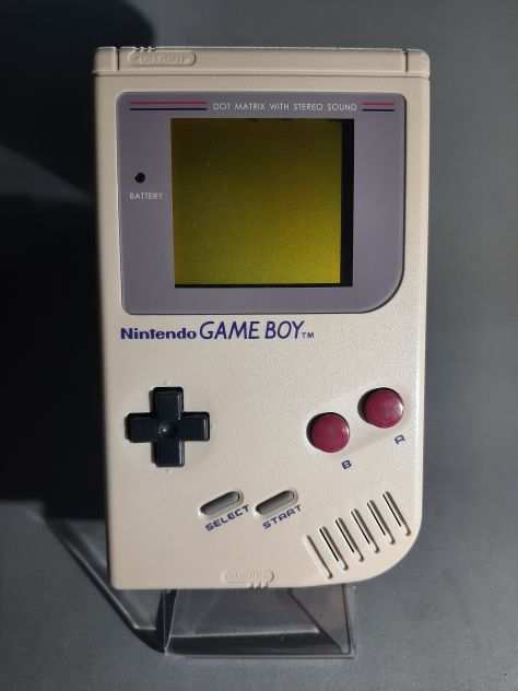 Nintendo GAME BOY DMG-01 G33404705 CLASSIC GRIGIO COMPLETAMENTE RESTAURATO