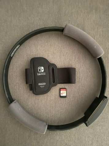 Nintendo Switch  2 volanti  custodia  Gioco Ring Fit Adventure  SD 256 GB