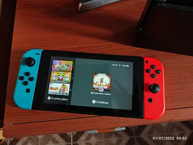 Nintendo switch ancora in garanzia, con scontrino