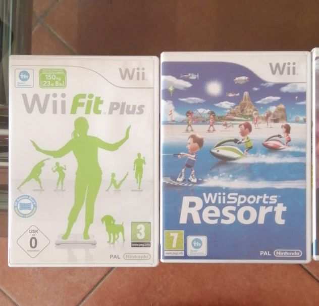 Nintendo Wii completa e tre giochi