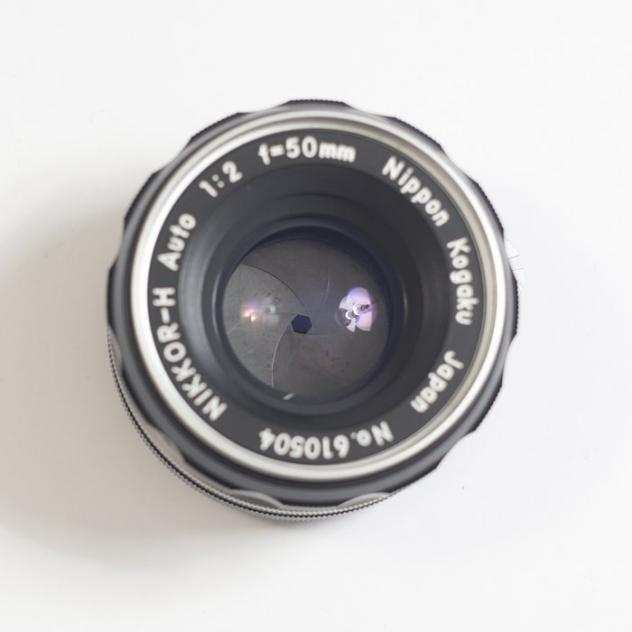 Nippon Kgaku Nikkor H 50mm F2 year 1964 - Pre-AI Obiettivo per fotocamera