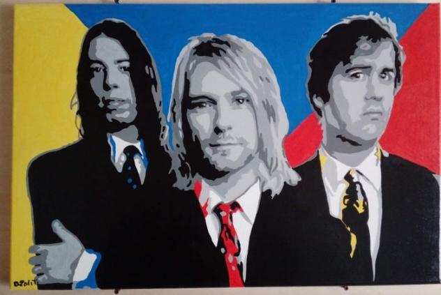 Nirvana - Nirvana by artist Daniela Politi - Acrylic on Canvas - Opera drsquoarte  Dipinto - 20232023