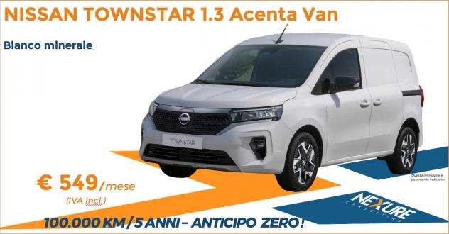 NISSAN TOWNSTAR 1.3 Acenta Van - Noleggio