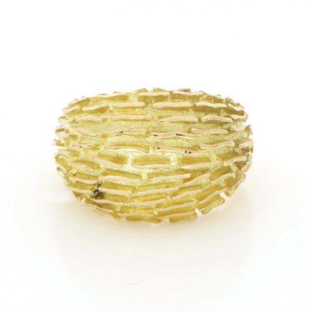  No Reserve Price  18 carati Oro giallo - Anello Diamante