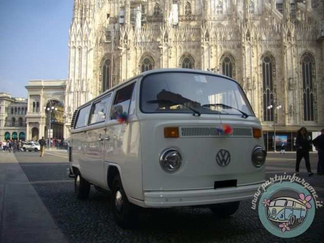 Noleggio Affitto Pulmino Minibus Volkswagen T2 Feste Matrimoni