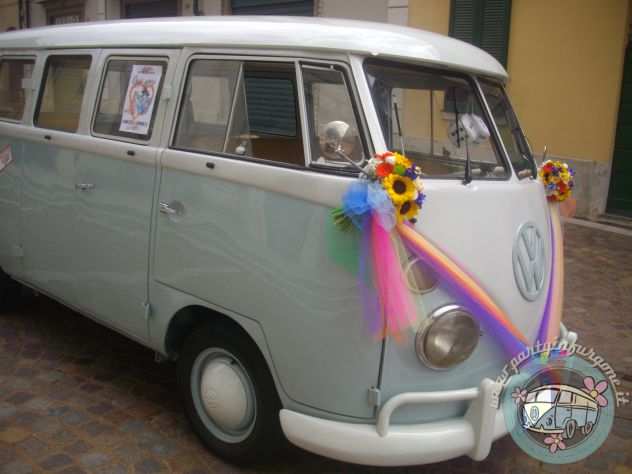 Noleggio Affitto Pulmino Volkswagen VW T1 Matrimoni Feste