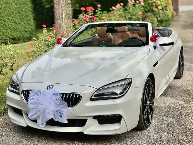 Noleggio Auto Luxury per Matrimonio, BMW 640 Cabrio Msport