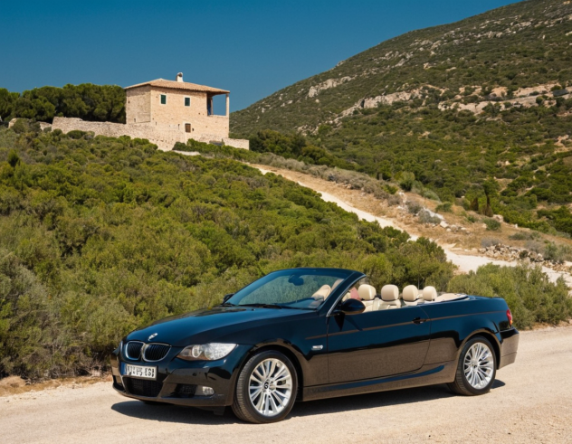 NOLEGGIO BMW 320 Cabrio CON CONDUCENTE a partire da 350 euro per evento