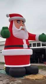 Noleggio Gonfiabile Babbo Natale Gigante per feste ed eventi