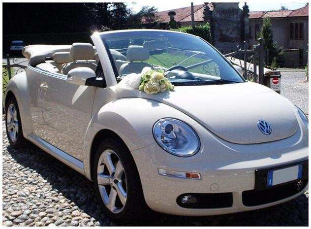 noleggio New Beetle Cabrio auto per matrimoni ed eventi