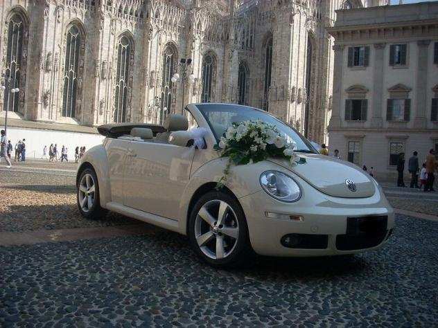 noleggio New Beetle Cabrio auto per matrimoni ed eventi