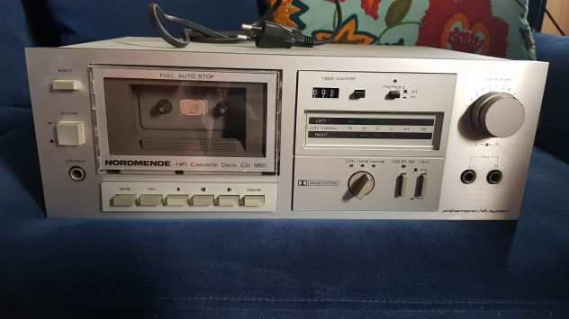 Nordmende CD 980 - Registratore a cassette vintage 1979