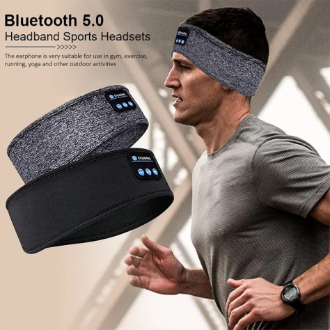 NOVO Auricolare Bluetooth Fascia per Sport, Meditazione e anche per dormire