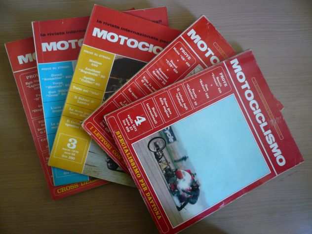 Numeri sparsi anni 60, 70 e 80 rivista Motociclismo