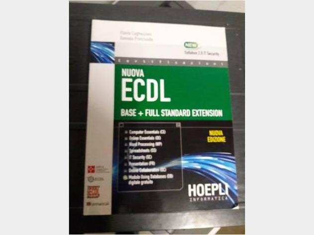 Nuova ECDL base  Full standard Exstension HOEPLI Nuovo