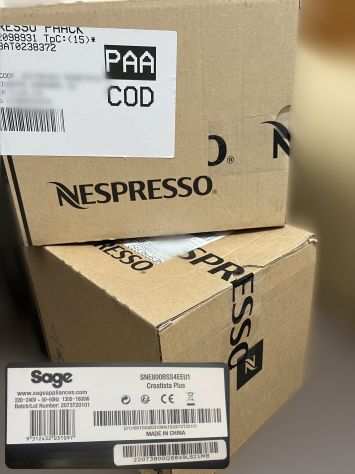 Nuova Nespresso Creatista Plus 2023 Imballata