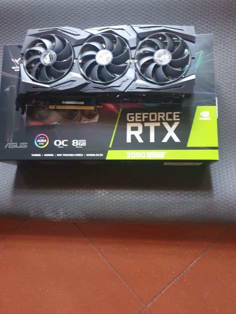 Nvidia GeForce RTX 2080Super Rog Strix gaming 8GB (malfunzionante)