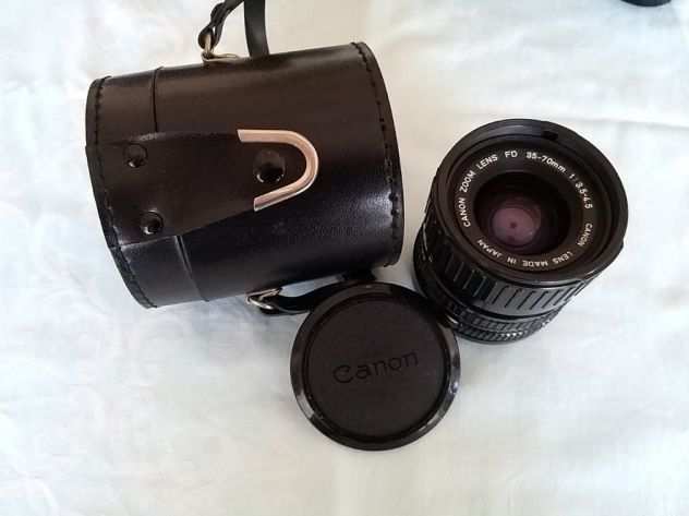 obiettivo Canon FD zoom 35-70  accessori
