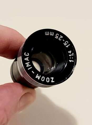 Obiettivo da proiettore ZOOM - IMAC 11,415 -25mm.perfetto