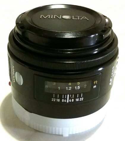 Obiettivo Minolta AF LENS 50 mm. f.11.7 (22) per Sony come nuovo