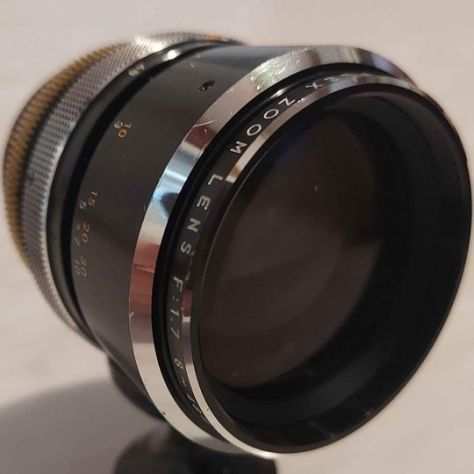 Obiettivo x Cinepresa Chinon 609 Power ZoomChinon Reflex Zoom Lens F1.7 848mm