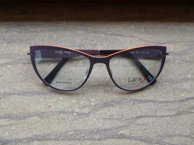 occhiali LARAD titanium mod Laverna, nuovi di magazzino