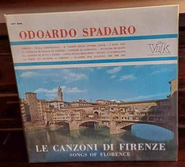 ODOARDO SPADARO, LE CANZONI DI FIRENZE, LP 1960.