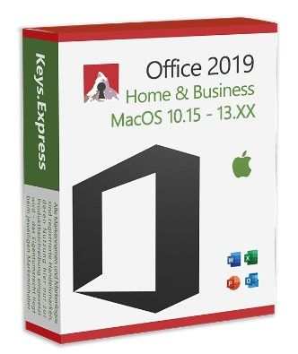 Office 2019 Home amp Business MacOS 10.15-13.XX