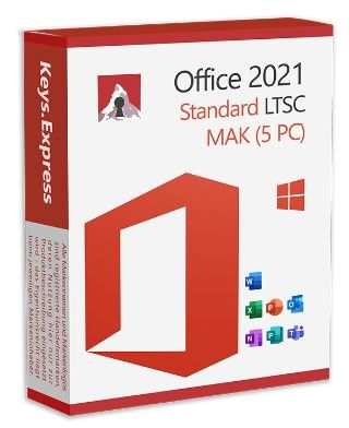 Office 2021 Standard MAK (5 PC)