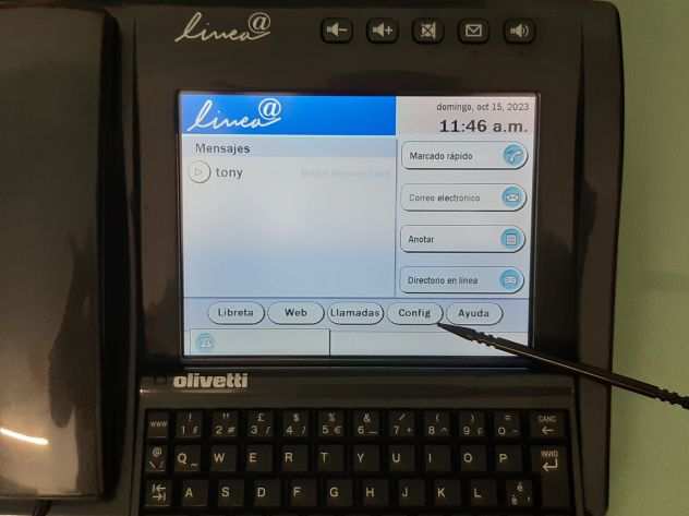 Olivetti Linea Webphone Telefono Multifunzione Made in Italy