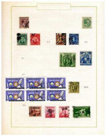 Oltremare - Selezione francobolli di tutto il mondo.